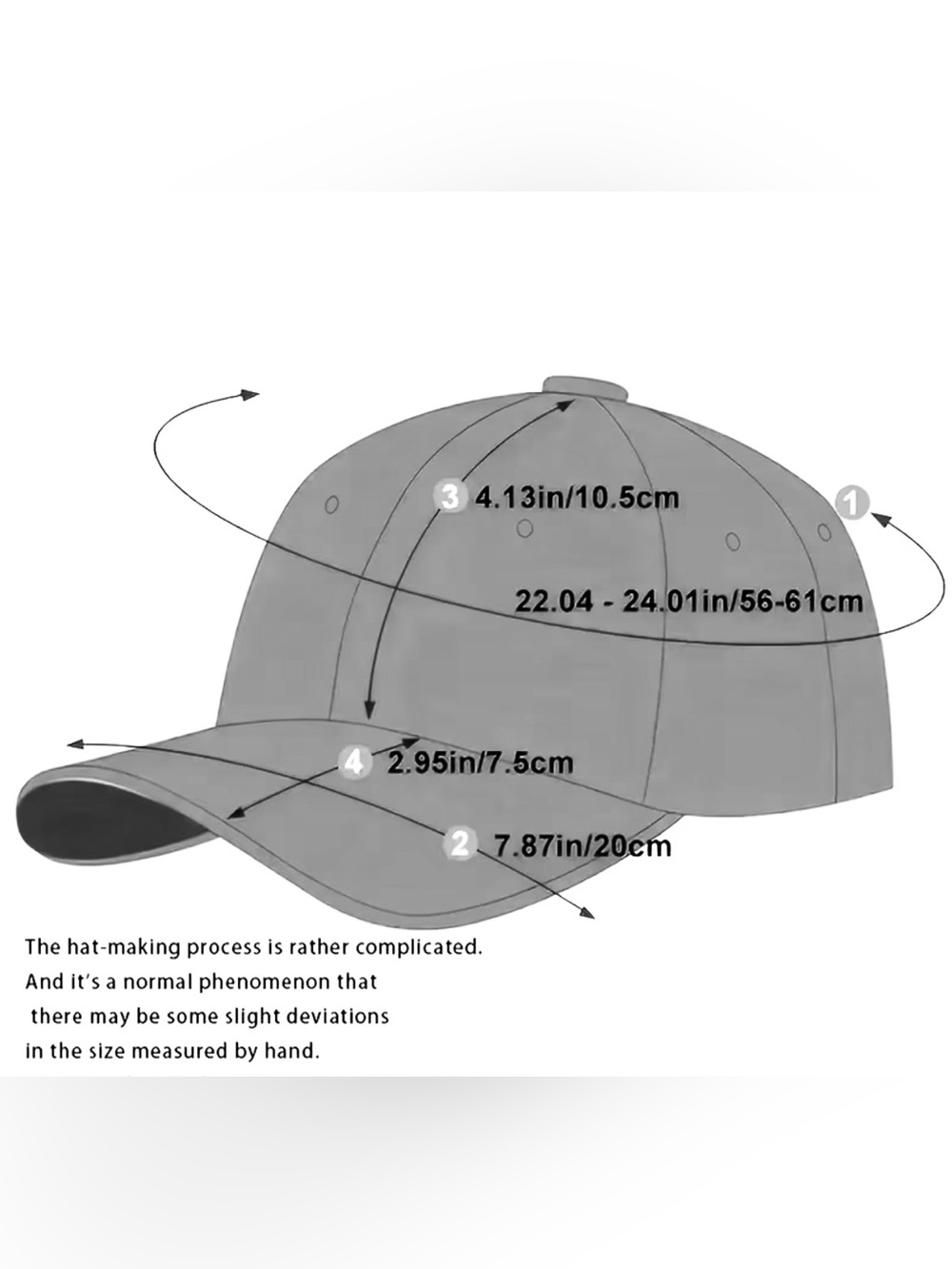 Faith Script Embroidered Navy Baseball Cap - Picture 2 of 3